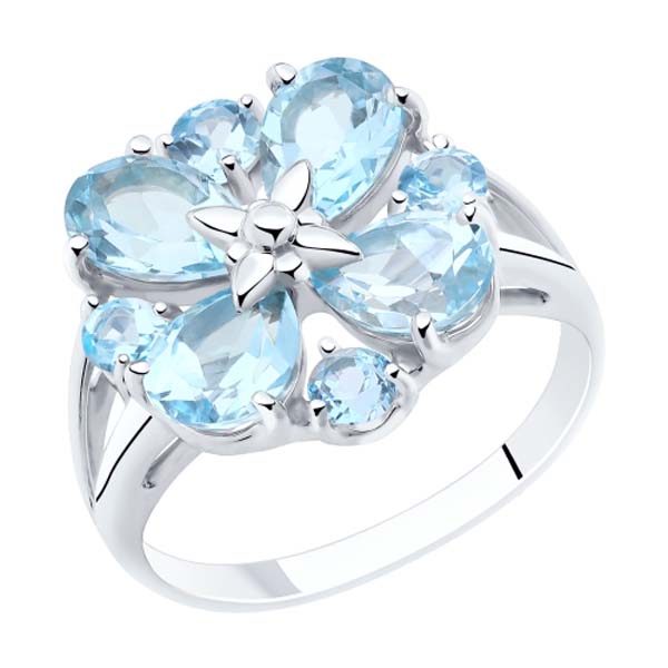 Кольцо из серебра 92011855
Кольцо из серебра 92011855