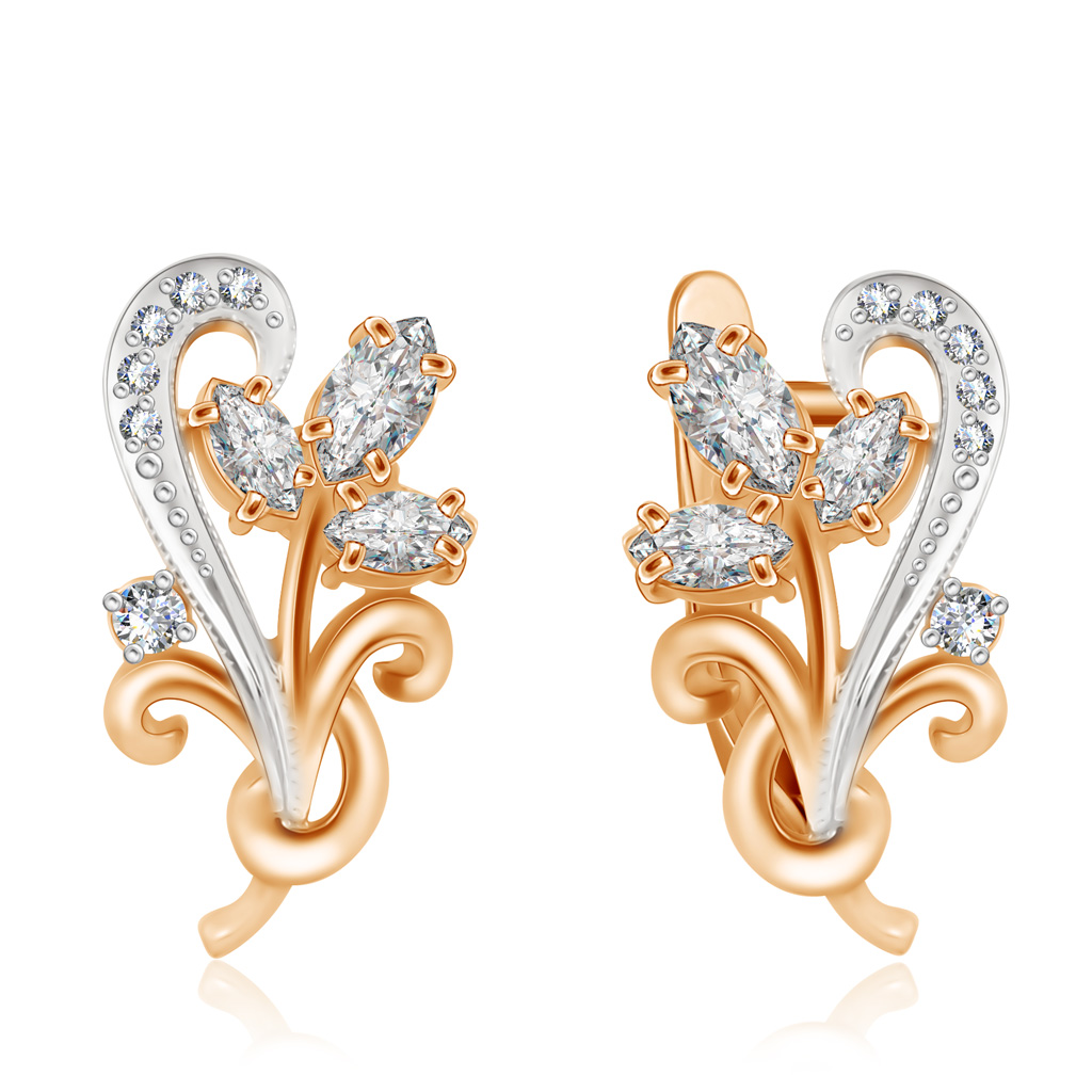 Серьги из золота Ф7157-2-2446
Серьги из золота Ф7157-2-2446