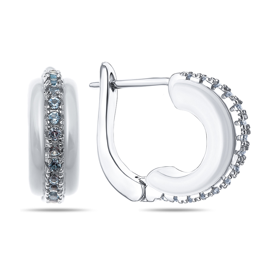 Серьги с английским замком из серебра ZCE-2168-W-TC
Серьги с английским замком из серебра ZCE-2168-W-TC