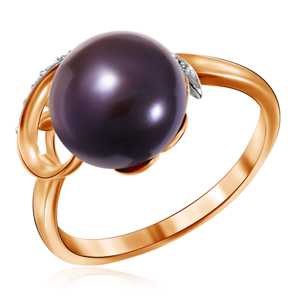 Кольцо из золота с жемчугом и бриллиантами 0181129
Кольцо из золота с жемчугом и бриллиантами 0181129