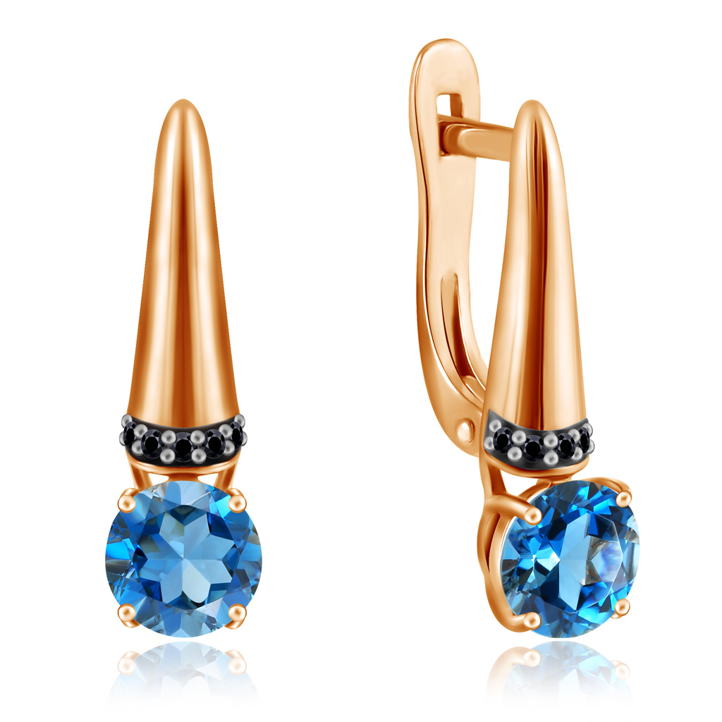 Серьги с английским замком из золота Д0268-77020025
Серьги с английским замком из золота Д0268-77020025