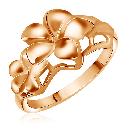 Кольцо из красного золота