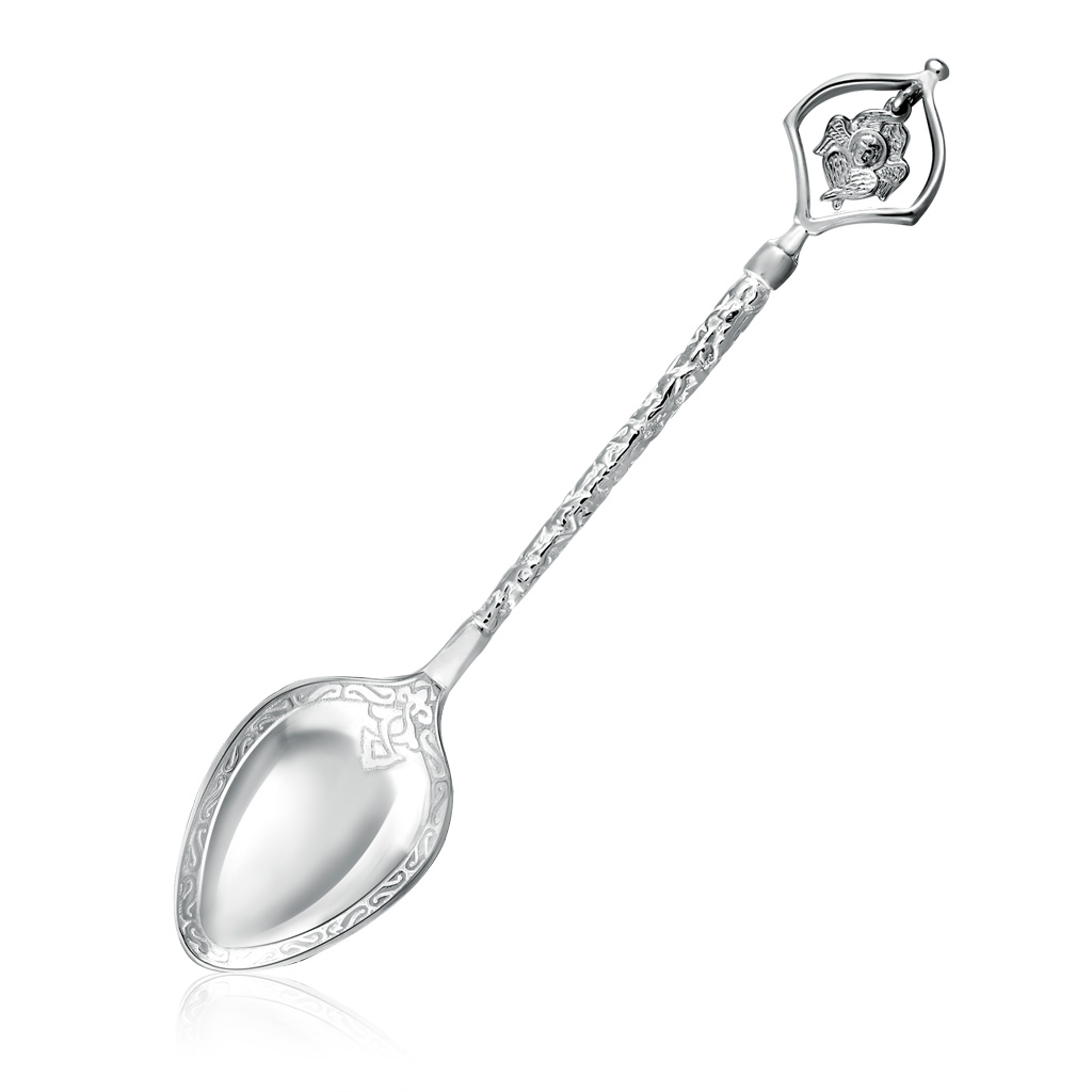 

Ложка детская серебряная Ангел-хранитель 00160025-6