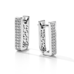 Серьги с английским замком 25278-200