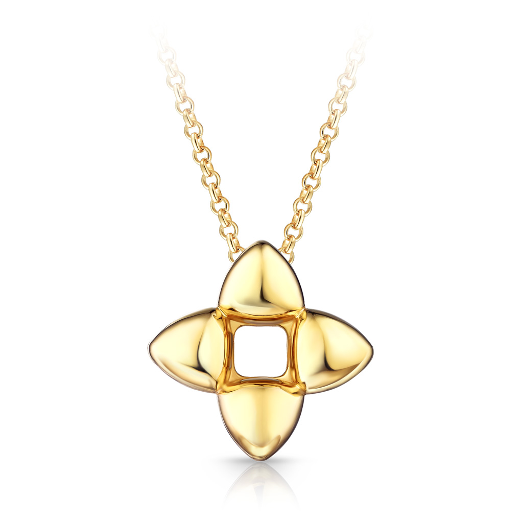 Колье из серебра с позолотой Z4610237500