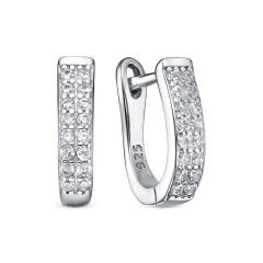 Серьги с английским замком 2-9105-7900