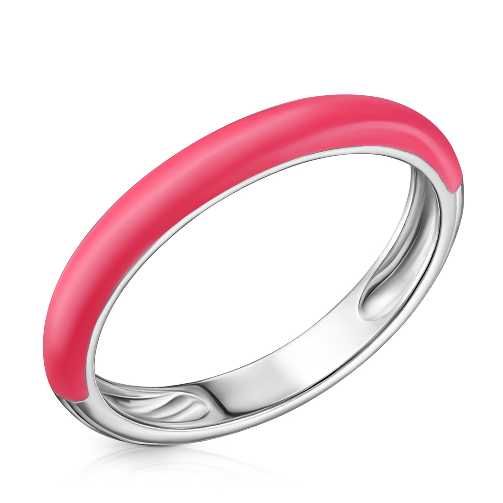 Кольцо из серебра с эмалью 85614080165