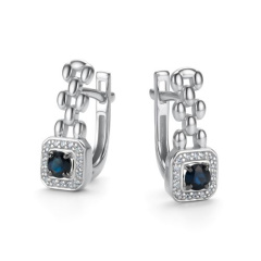 Серьги с английским замком 26378-202