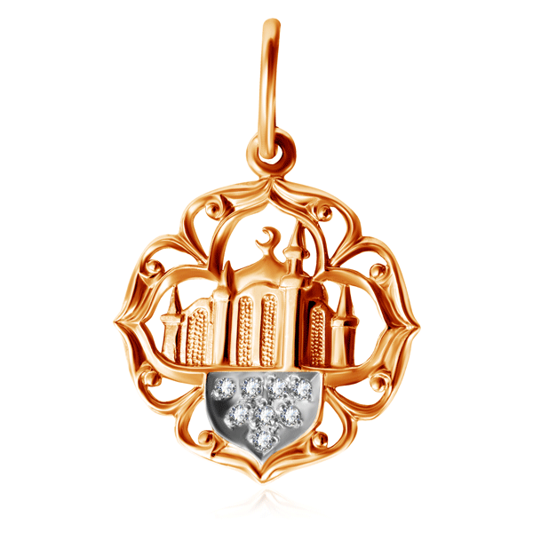 

Подвеска мусульманская из золота 0815501