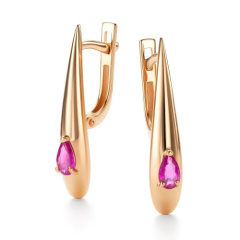 Серьги с английским замком 26630-103
