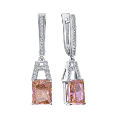 Серьги с английским замком 12-832-12400