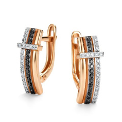 Серьги с английским замком 26903-113