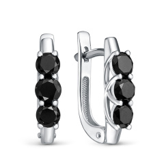 Серьги с английским замком 02-2999/7