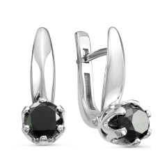 Серьги с английским замком 02-1694/7