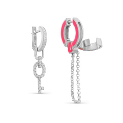 Серьги с английским замком 12-628-7936
