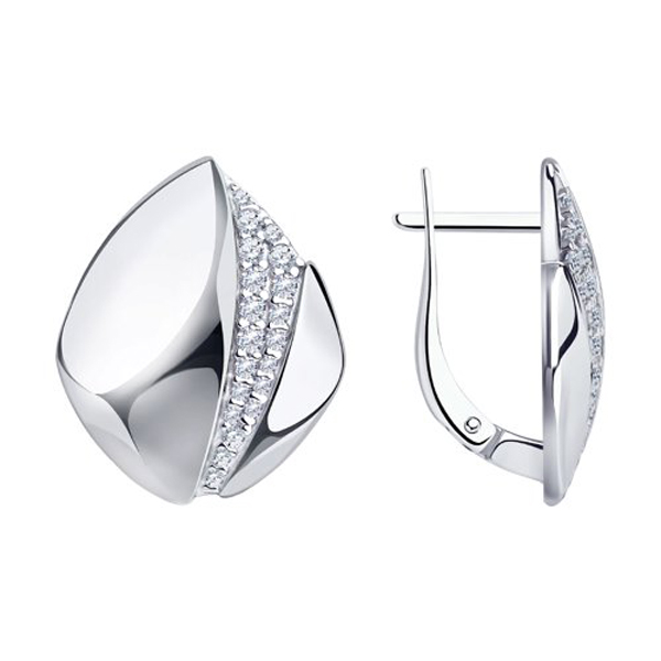 

Серьги из серебра 94-120-00676-2