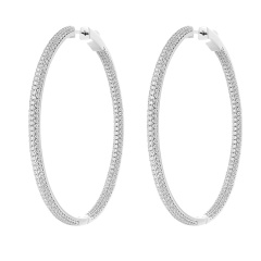 Серьги Конго SL-E02083-X-W-X-X-W