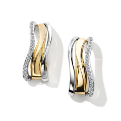 Серьги с английским замком 25794-300