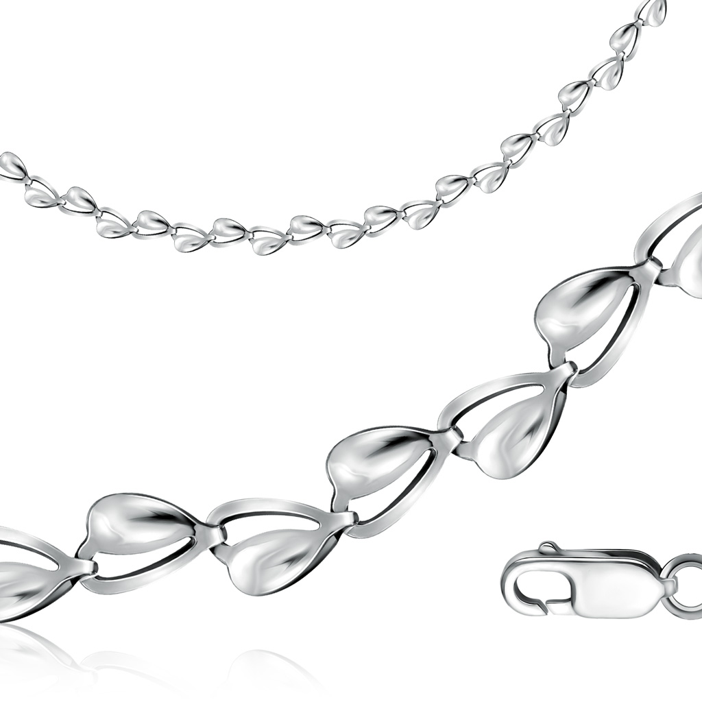 

Цепь декоративная из серебра