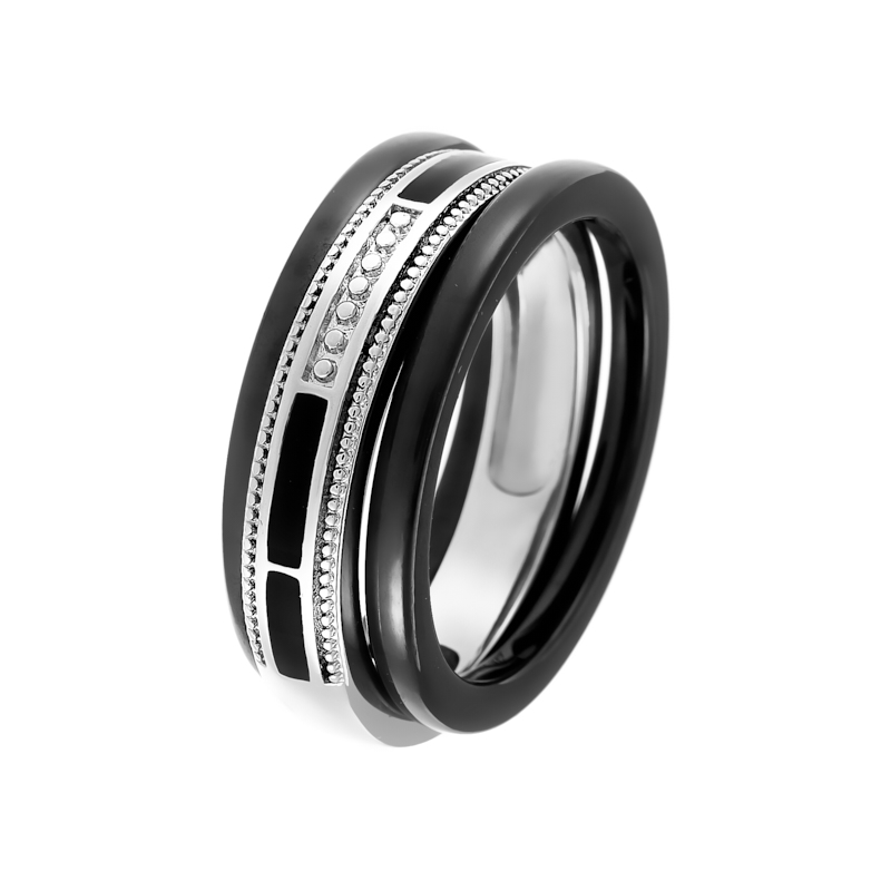 

Кольцо из серебра TC-R01098-B-W-X-B-X