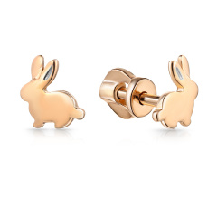 Серьги Пусеты детские С102-1555з