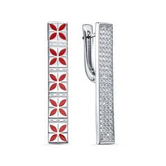 Серьги с английским замком 12-992-7918