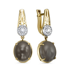 Серьги с английским замком 12-21582-8700
