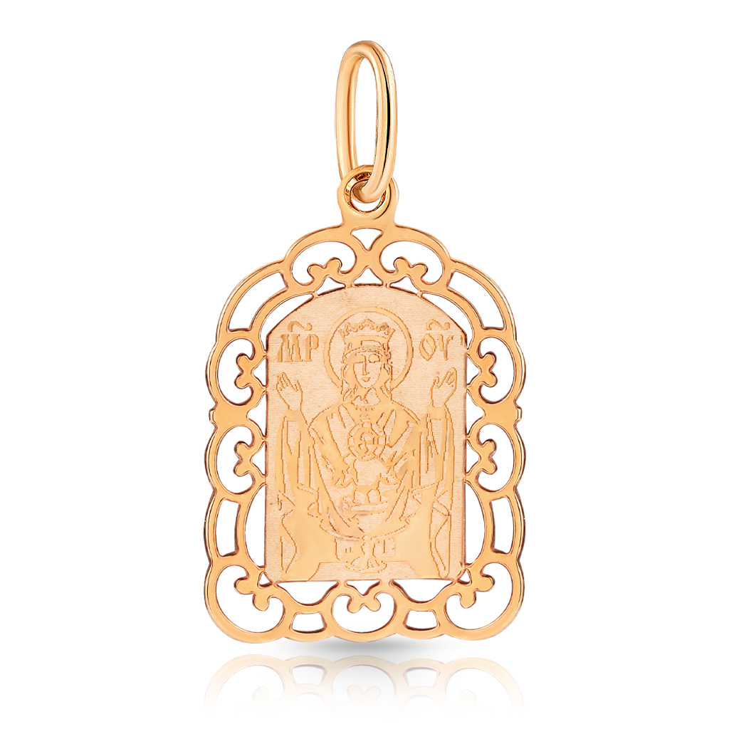 Иконка Неупиваемая Чаша из золота иконка святая матрона из золота