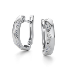 Серьги с английским замком 26606-200