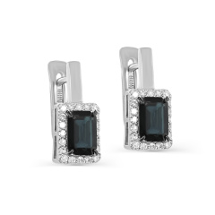 Серьги с английским замком 12-11799-1100