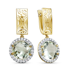 Серьги с английским замком 12-22149-21100