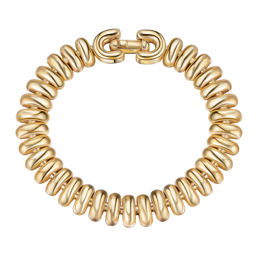 Браслет декоративный из серебра с позолотой 00957-60-090501-00-180