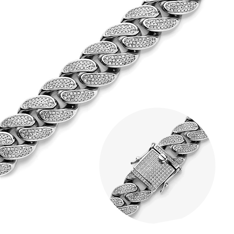 

Браслет декоративный из серебра 16SB24516-0001000104