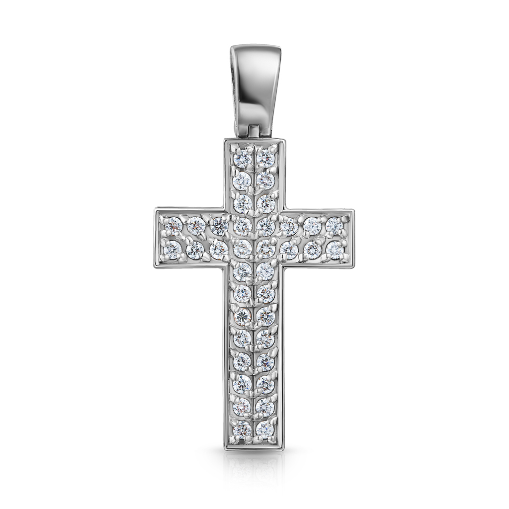 Крест декоративный из золота комбинация erolanta lizaveta с бретелями крест накрест белый 46 48