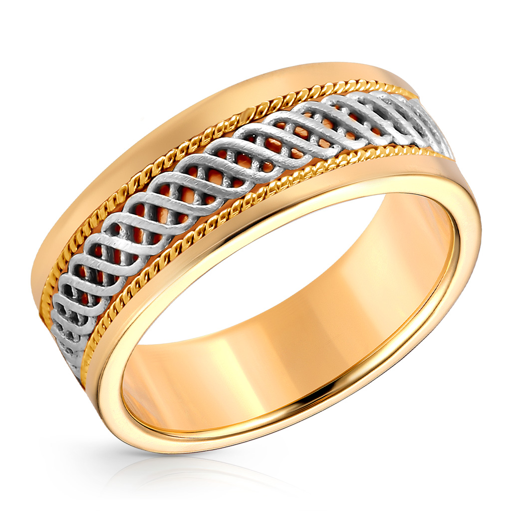 Кольцо обручальное из золота кольцо обручальное вращающееся без вставок