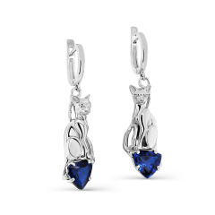 Серьги с английским замком 12-472-40800