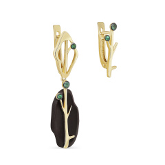 Серьги с английским замком 12-21865-12289