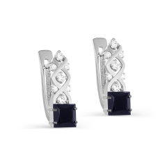 Серьги с английским замком 12-11788-11100
