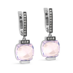 Серьги с английским замком 12-11680-10289