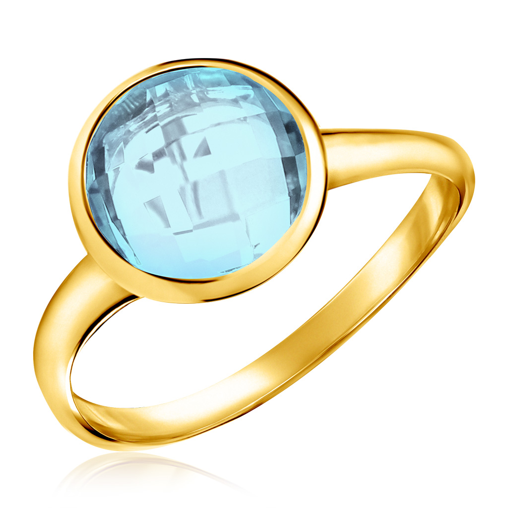 Кольцо из золота umcho синий топаз драгоценный камень клип серьги для женщин мода серьги свадебная свадьба ювелирные изделия подарок