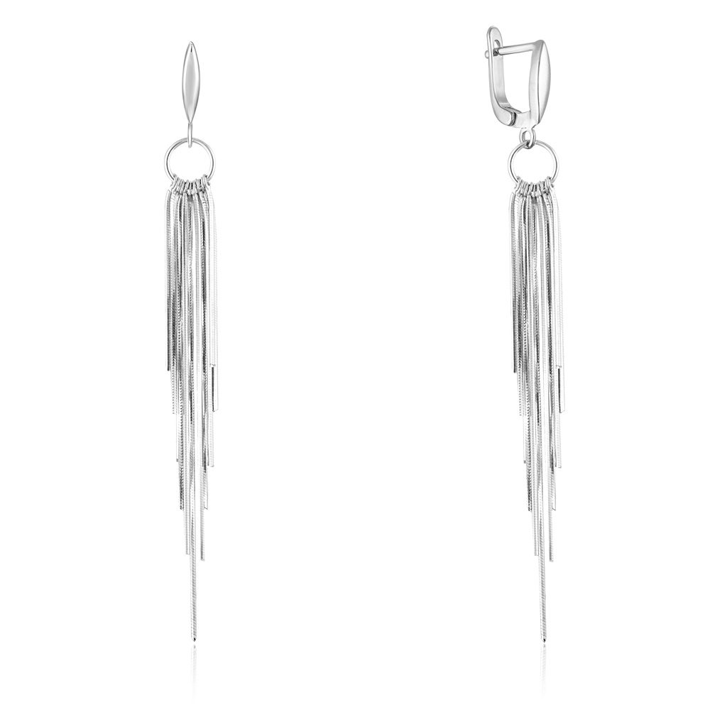 

Серьги с английским замком из серебра FYE7637