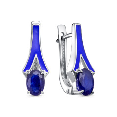Серьги с английским замком 12-847-1107
