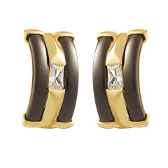 Серьги с английским замком TC-E01140-BR-L-W-X-X