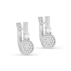 Серьги с английским замком 12-550-7900