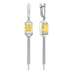 Серьги с английским замком 12-679-11600