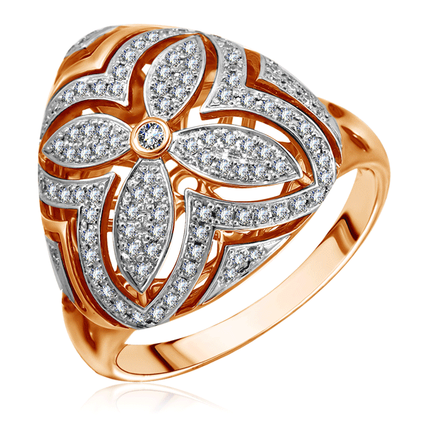 

Кольцо из золота 1011093