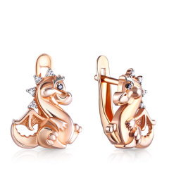 Серьги детские С639-3368М1