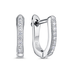 Серьги с английским замком 2-9196-7900