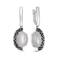 Серьги с английским замком 12-513-9002