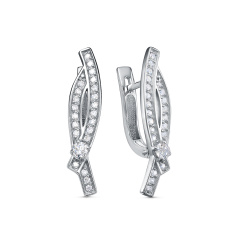 Серьги с английским замком 12-554-7900